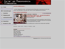 Tablet Screenshot of kultur.pfarrwerfen.org